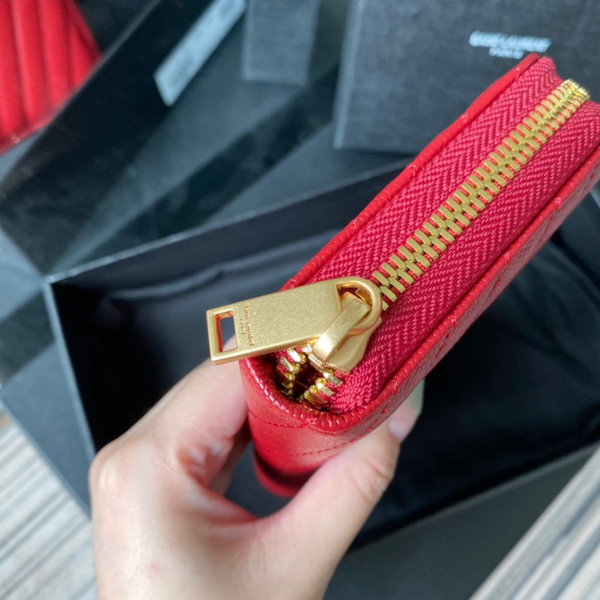 Y*L monogram zippy wallet