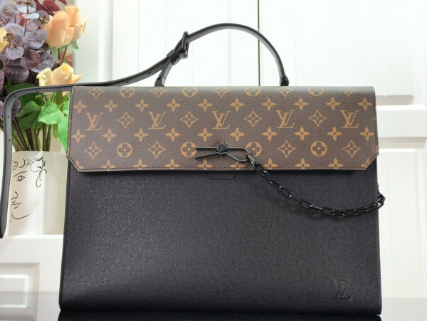 l0*is V*t0n robusto briefcase