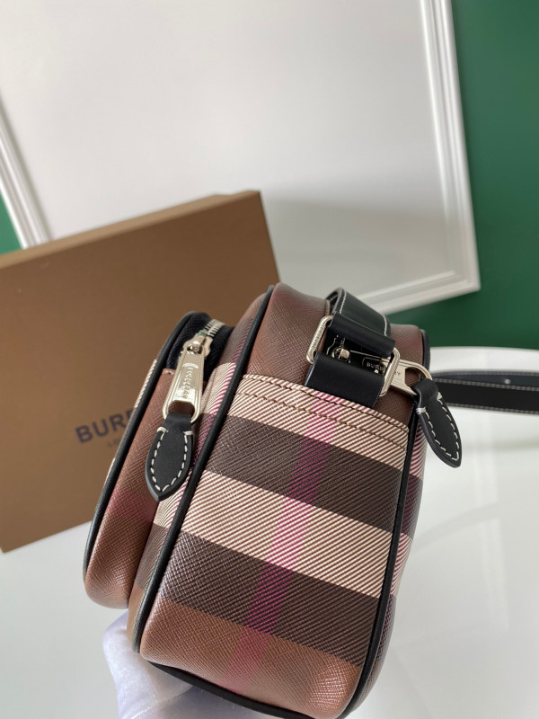 B**rry check crossbody bag