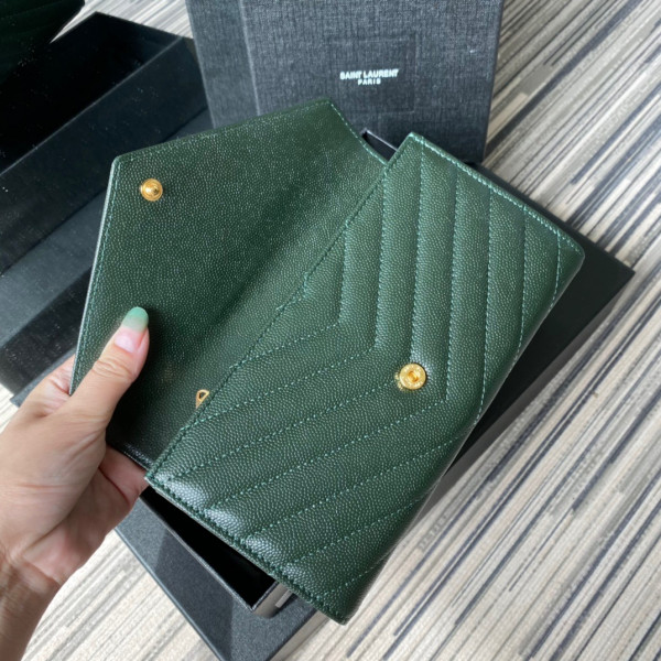 Y*L monogram large flap wallet