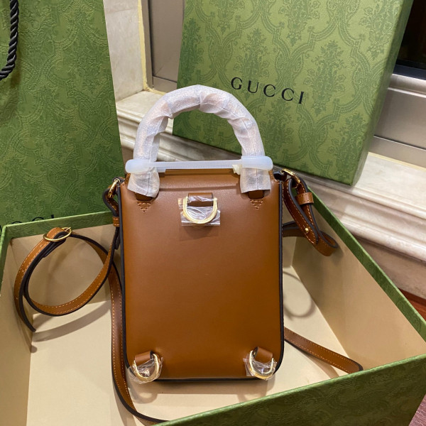 G*u*i bamboo mini handbag