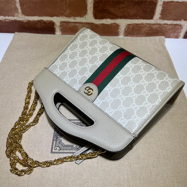 G*u*i ophidia small tote with web