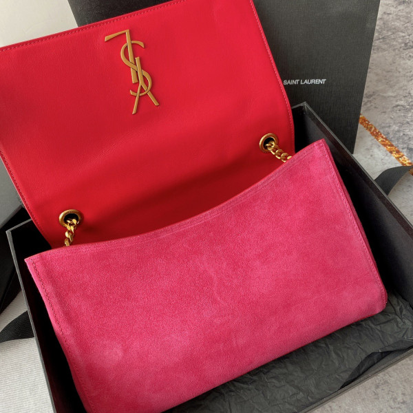 Y*L kate medium reversible in suede and smooth leather
