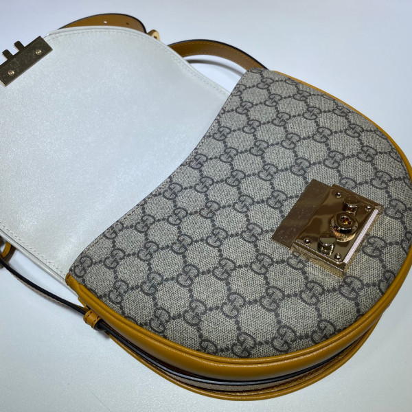 G*u*i padlock small shoulder bag