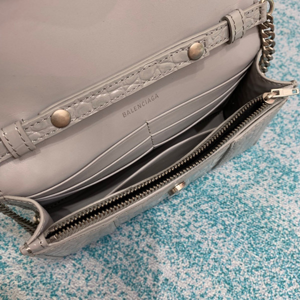 Ba*len*cia*ga  hourglass chain bag
