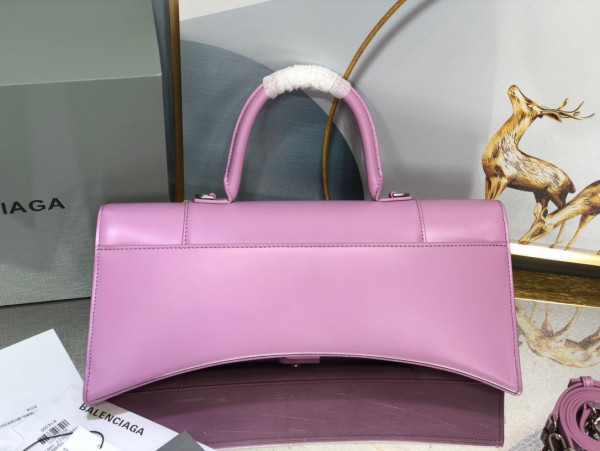 Ba*len*cia*ga  hourglass stretched top handle bag