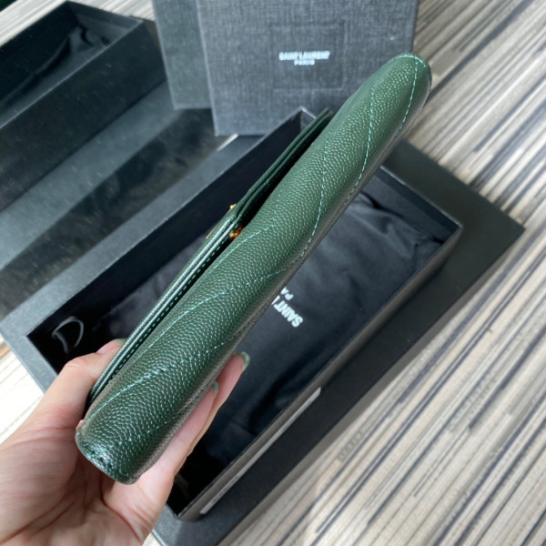 Y*L monogram large flap wallet