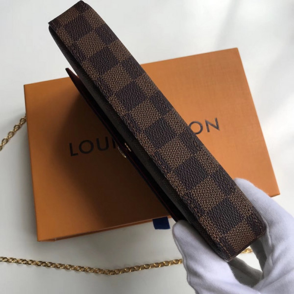 l0*is V*t0n pochette felicie damier bag n63032