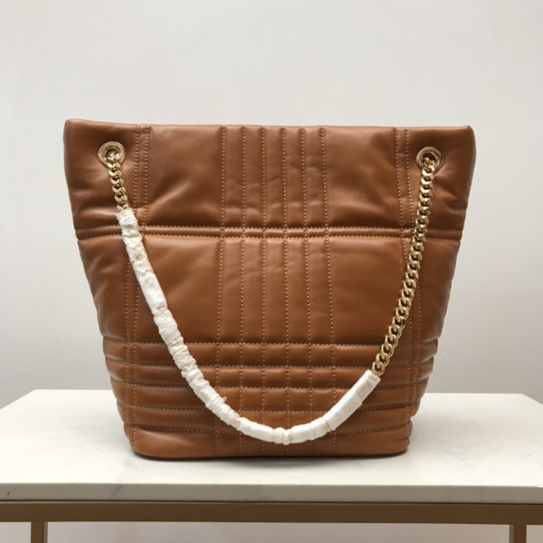 B**rry medium quilted lambskin lola bucket bag