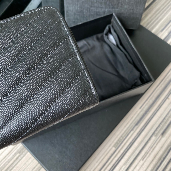 Y*L monogram zippy wallet