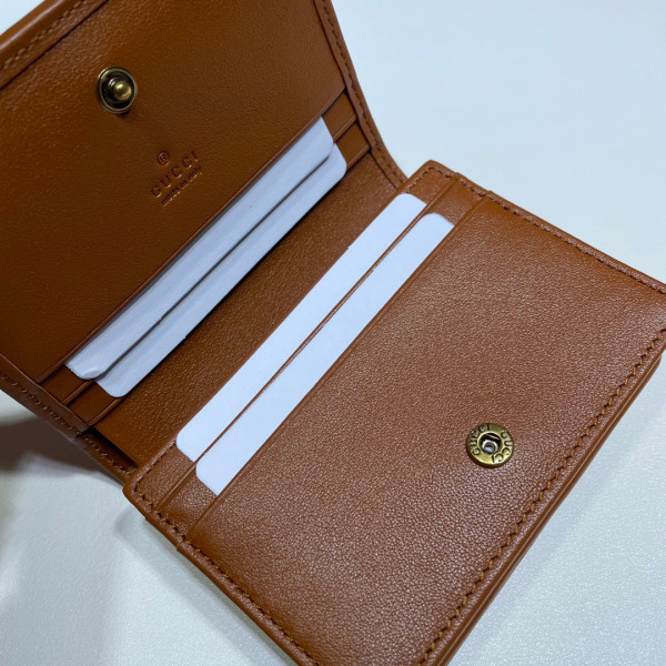 G*u*i gg marmont card case wallet