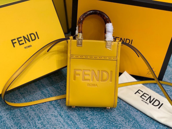 F**di mini sunshine shopper-13-18-6.5cm