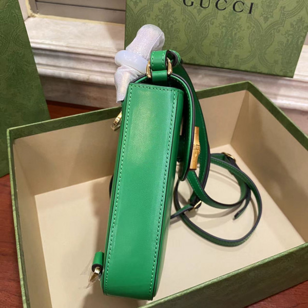 G*u*i bamboo mini handbag