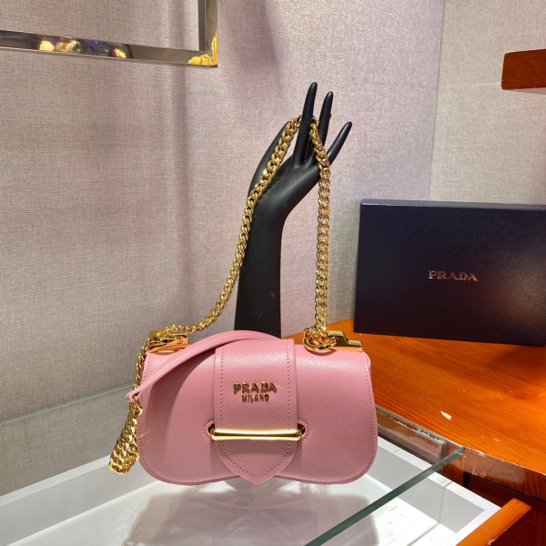 Pra*a saffiano leather Pra*a sidonie bag