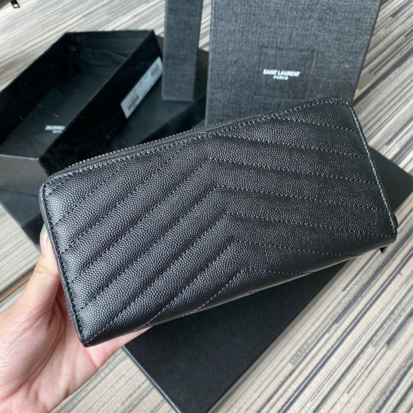 Y*L monogram zippy wallet