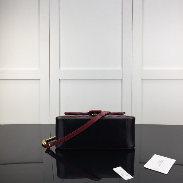 G*u*i gg marmont small top handle bag