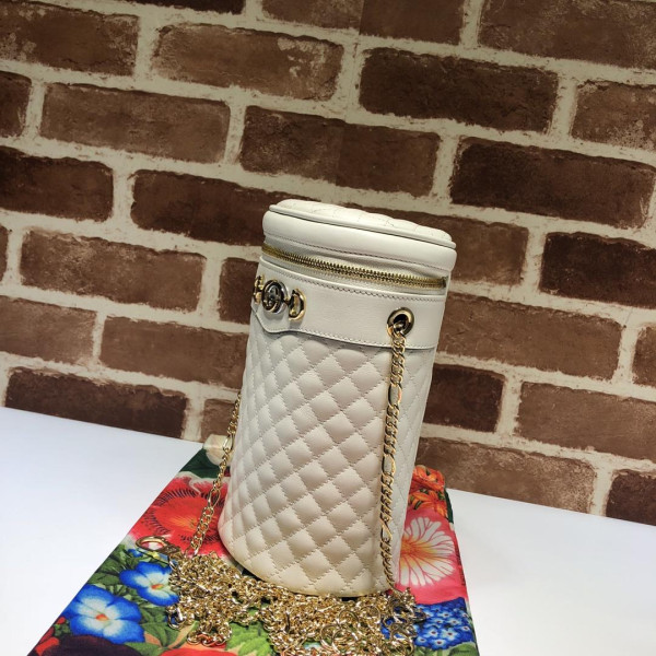 G*u*i quilted leather belt bag