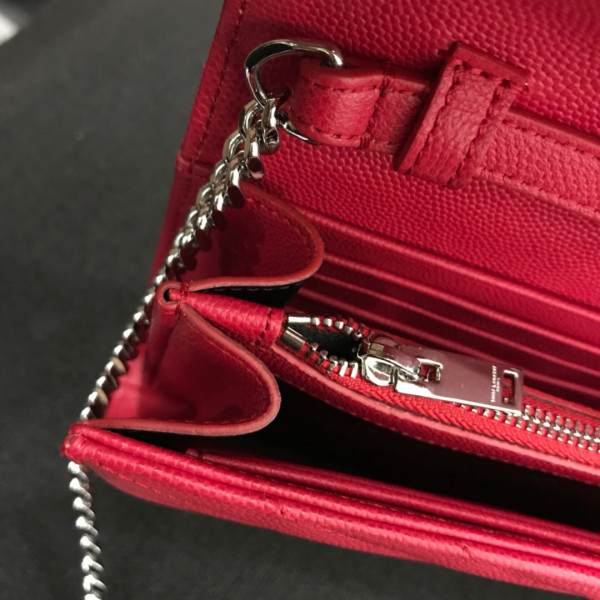 Y*L cassandre matelassÉ chain wallet