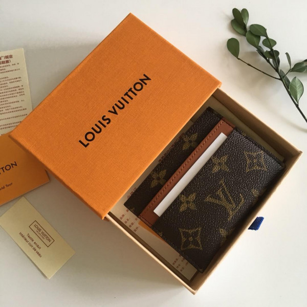 l0*is V*t0n bandouliere 50double card holder