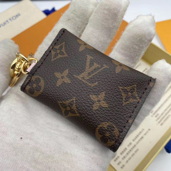 l0*is V*t0n kirigami pouch bag charm and key holder