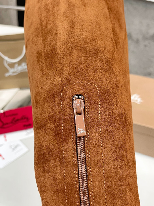 Ch**an louboutin high boots