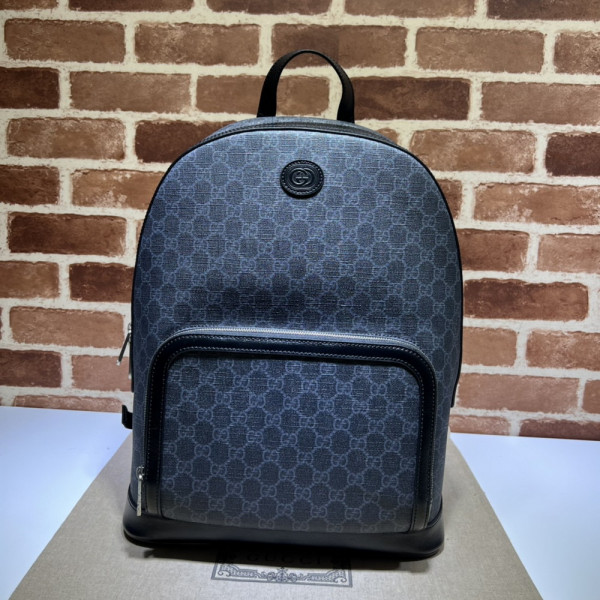 G*u*i backpack with interlocking g
