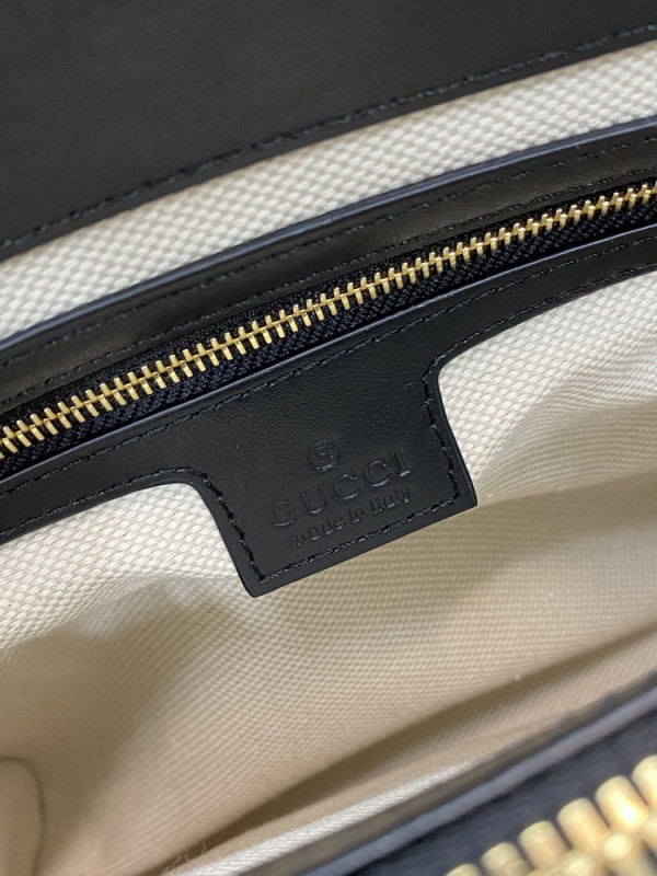 G*u*i gg matelassé mini top handle bag