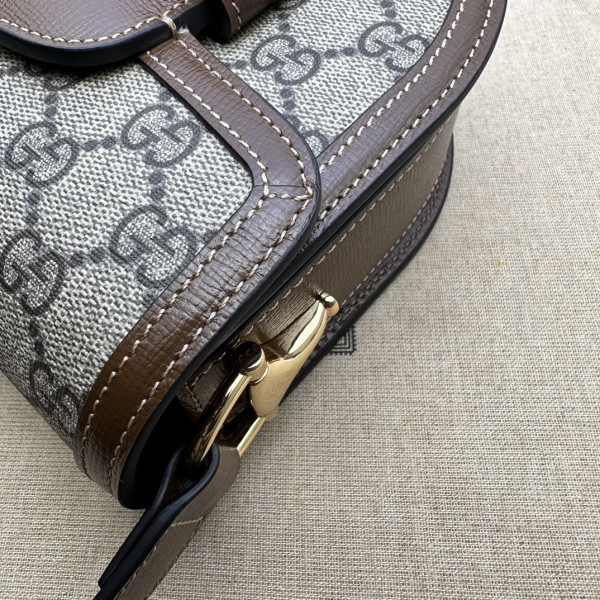G*u*i horsebit 1955 mini rounded bag