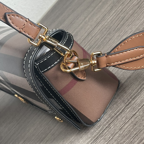 B**rry top handle note bag-24*8*14cm