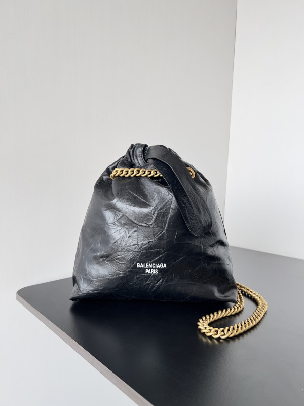Ba*len*cia*ga crush tote-23.9*25.9*9.9cm