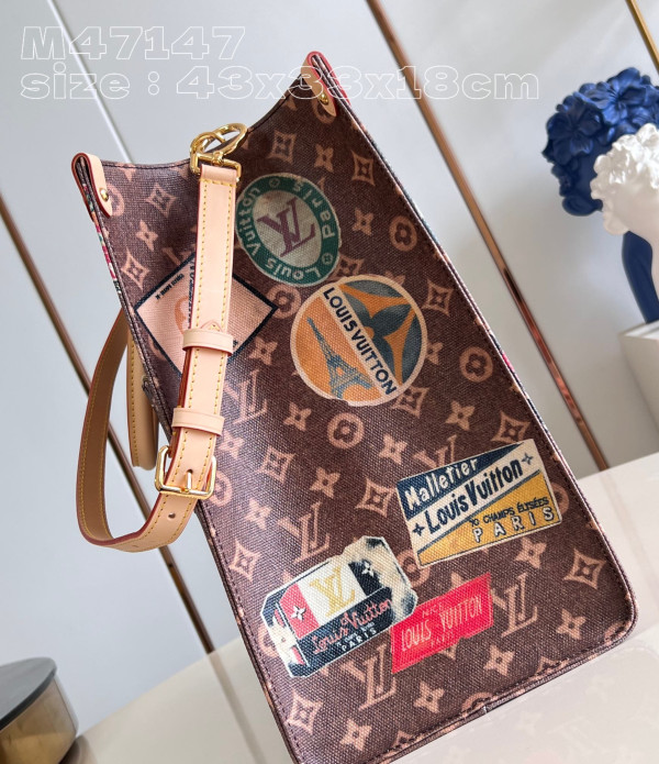 l0*is V*t0n onthego voyage tote bag-43*33*18.5cm