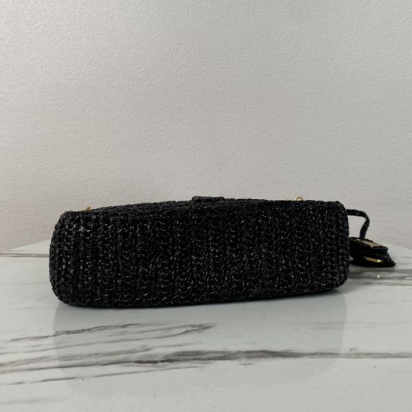 Pra*a re-edition crochet mini-bag-22*18*6cm