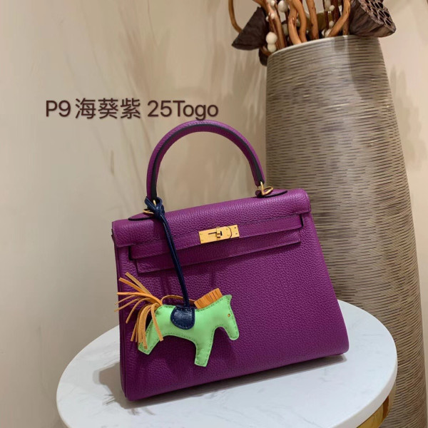 H**mes kelly 25cm togo leather customized colors