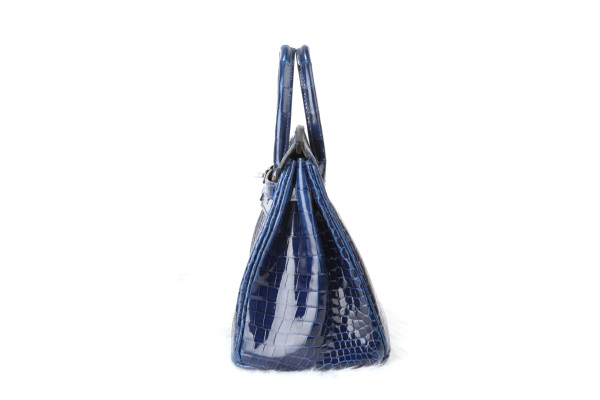 H**mes birkin 25cm crocodile leather