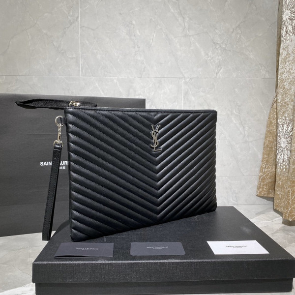 Y*L monogram clutch