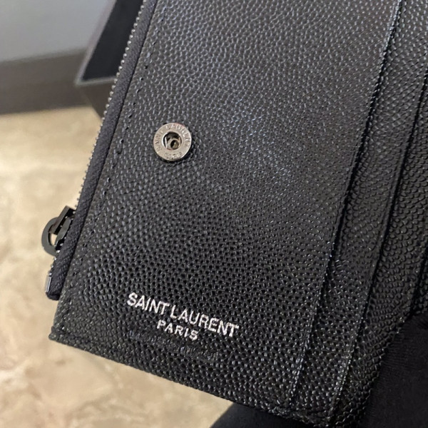 Y*L monogram zipped card case