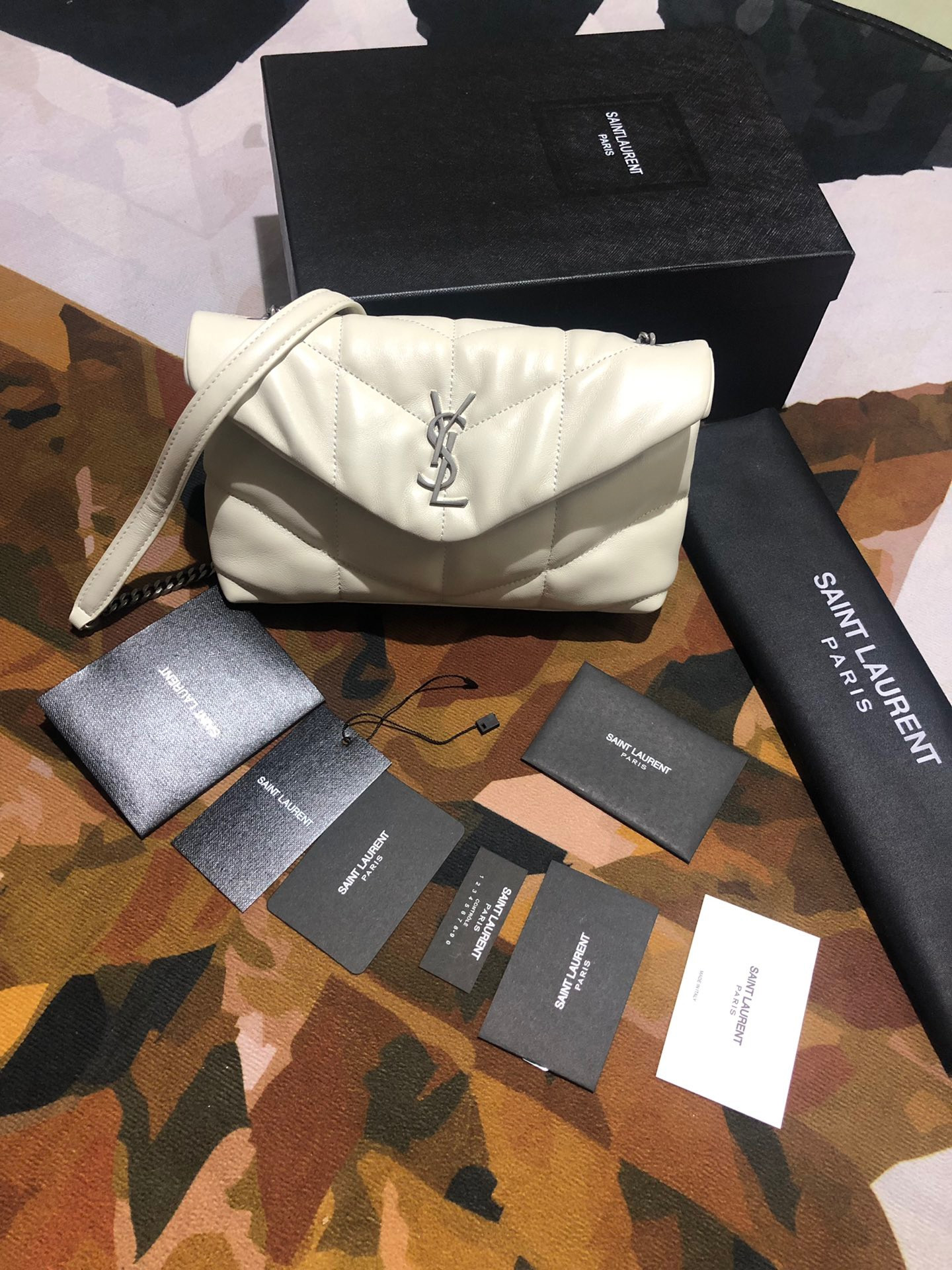 Y*L mini puffer small chain bag