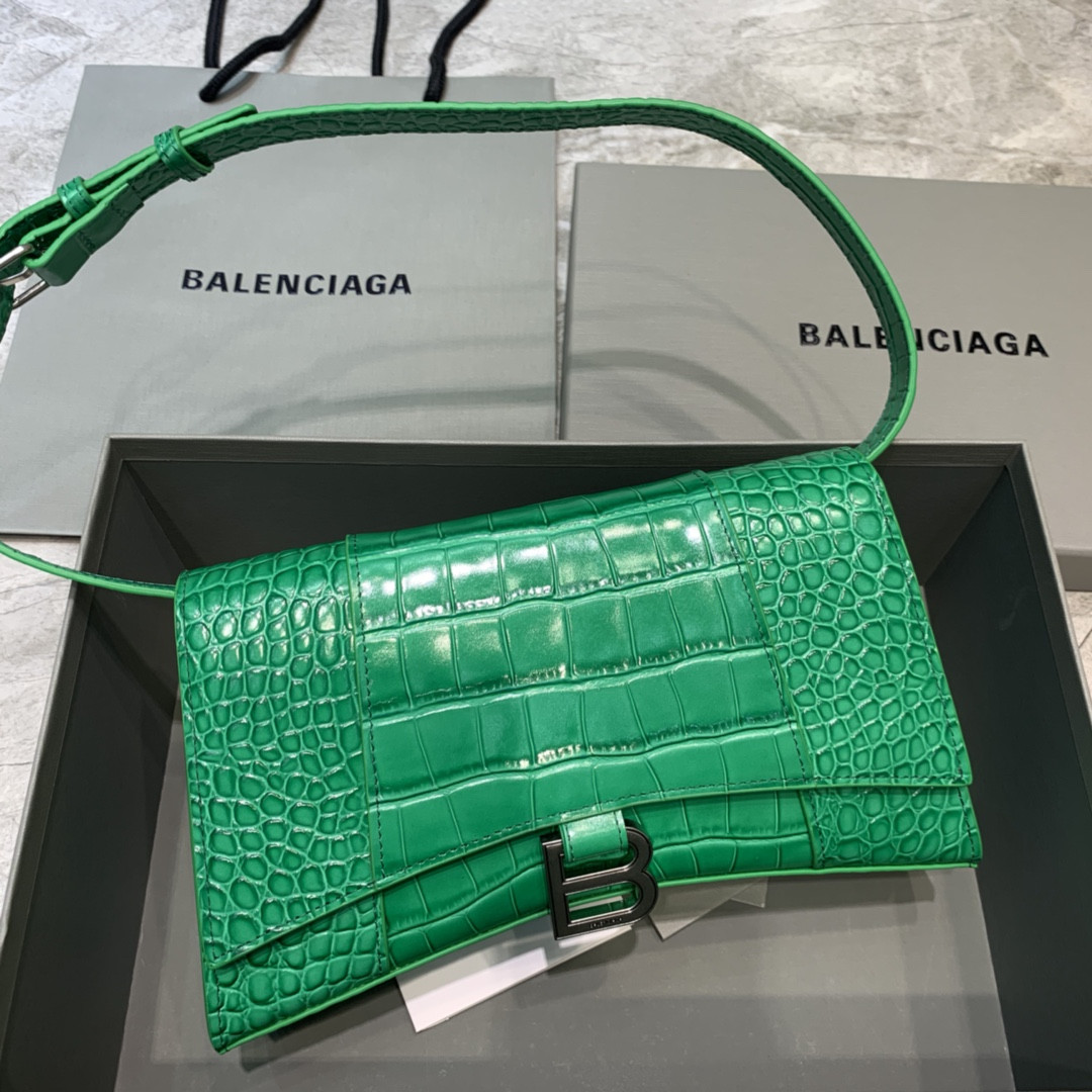 Ba*len*cia*ga  hourglass chain bag