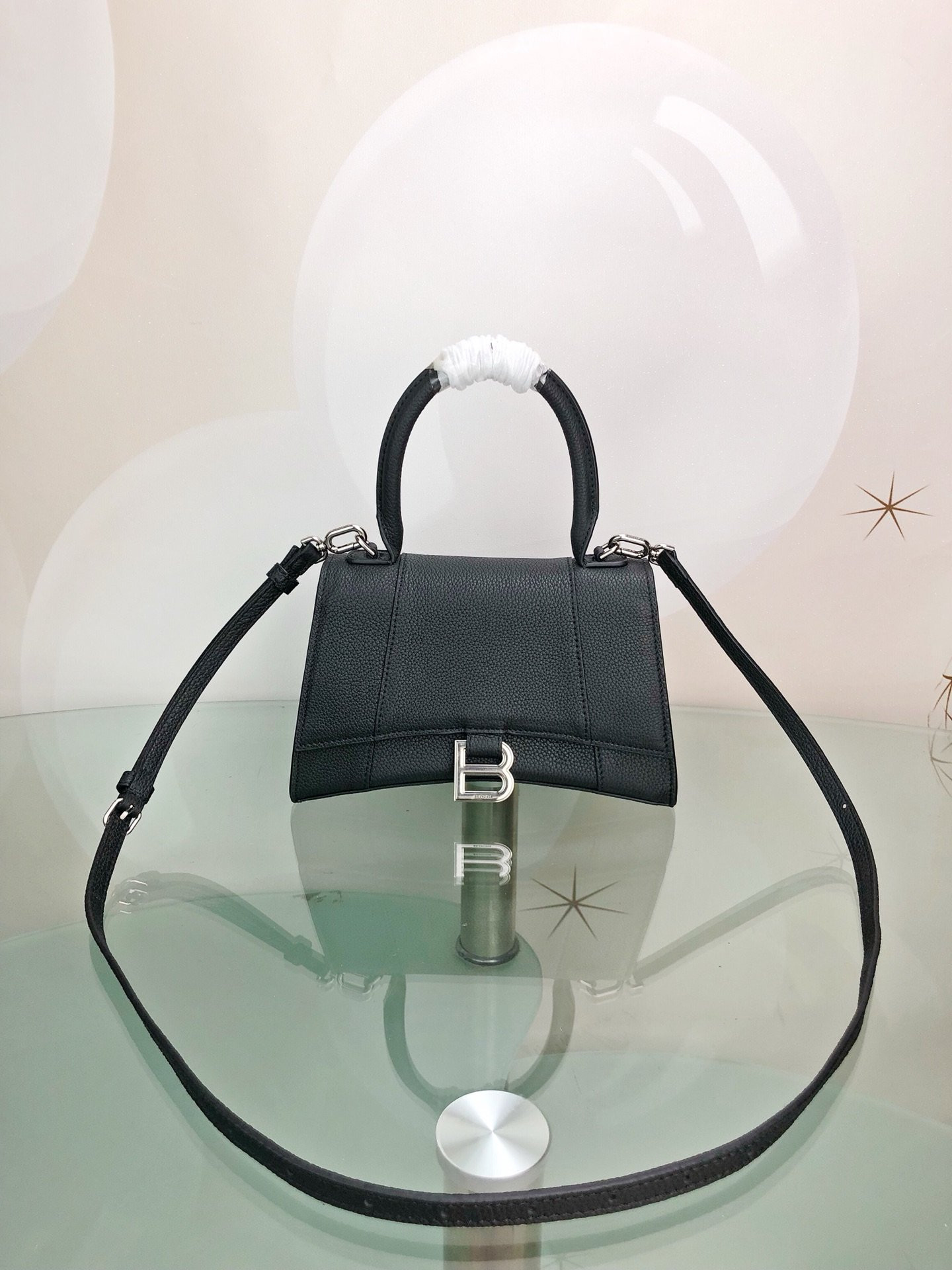 Ba*len*cia*ga hourglass small top handle bag