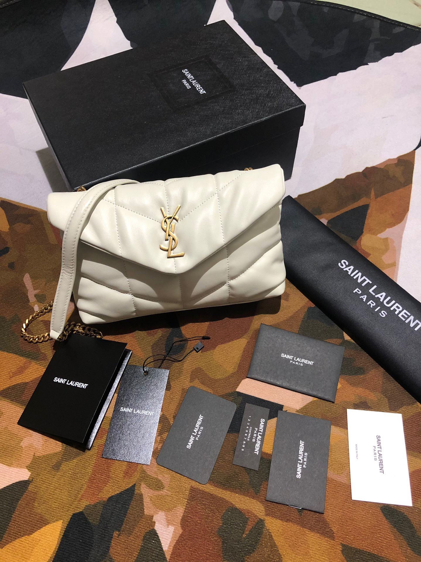 Y*L mini puffer small chain bag