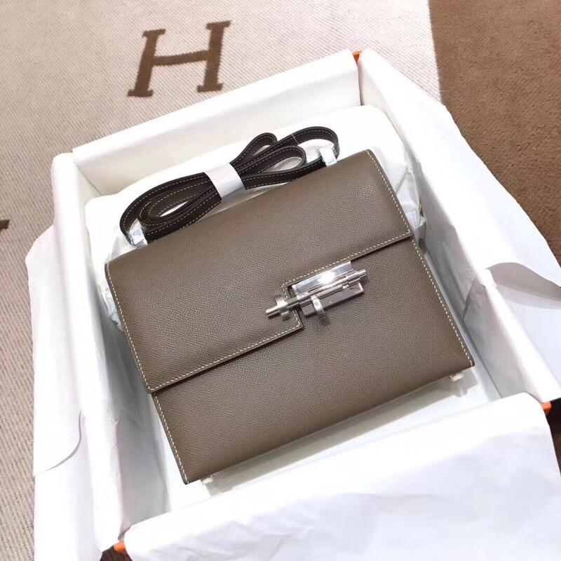 H**mes verrou chaine bag ep leather all handmade