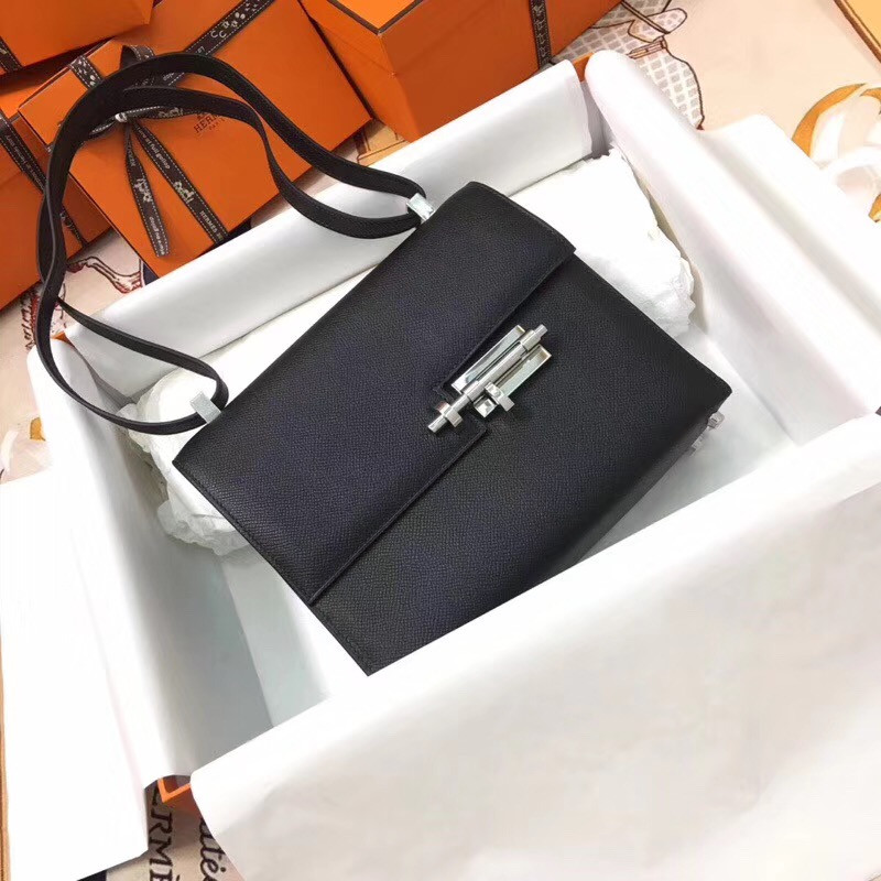 H**mes verrou chaine bag ep leather all handmade
