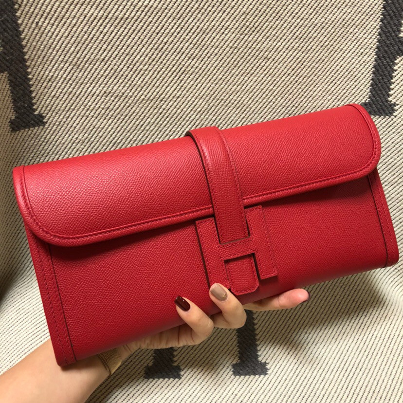 H**mes jige 29cm clutch all handmade