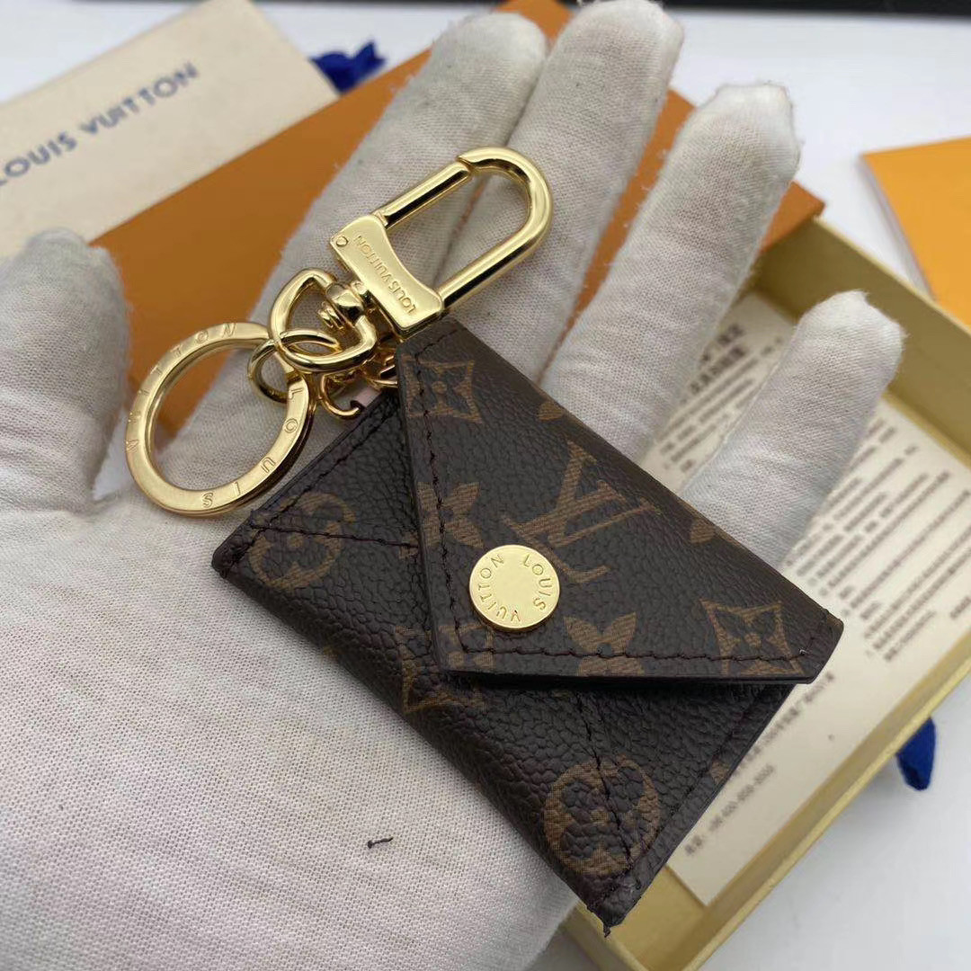 l0*is V*t0n kirigami pouch bag charm and key holder