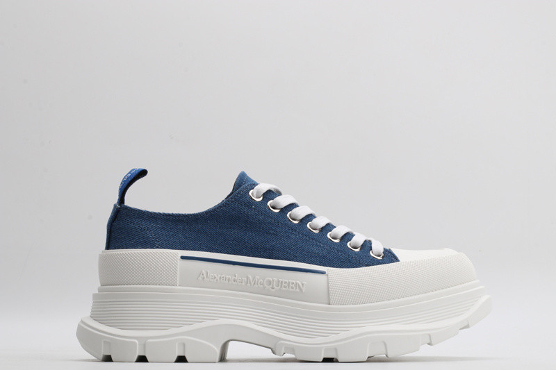 ale*d*r M*Q*en tread slick lace up