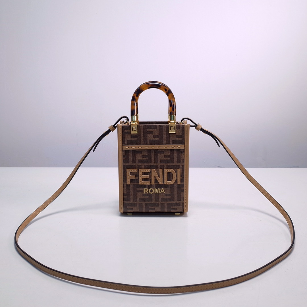 F**di mini sunshine shopper-13-18-6.5cm