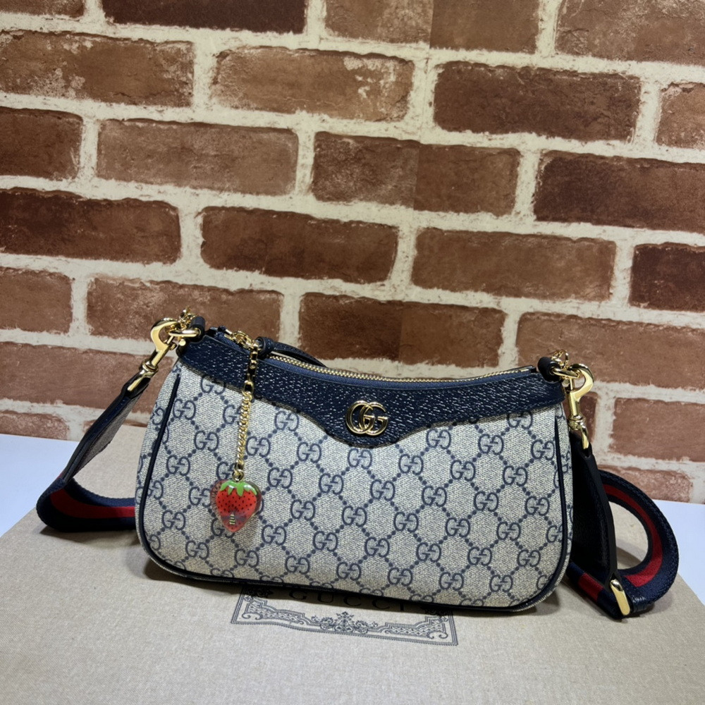 G*u*i ophidia small shoulder bag-25*15.5*6cm