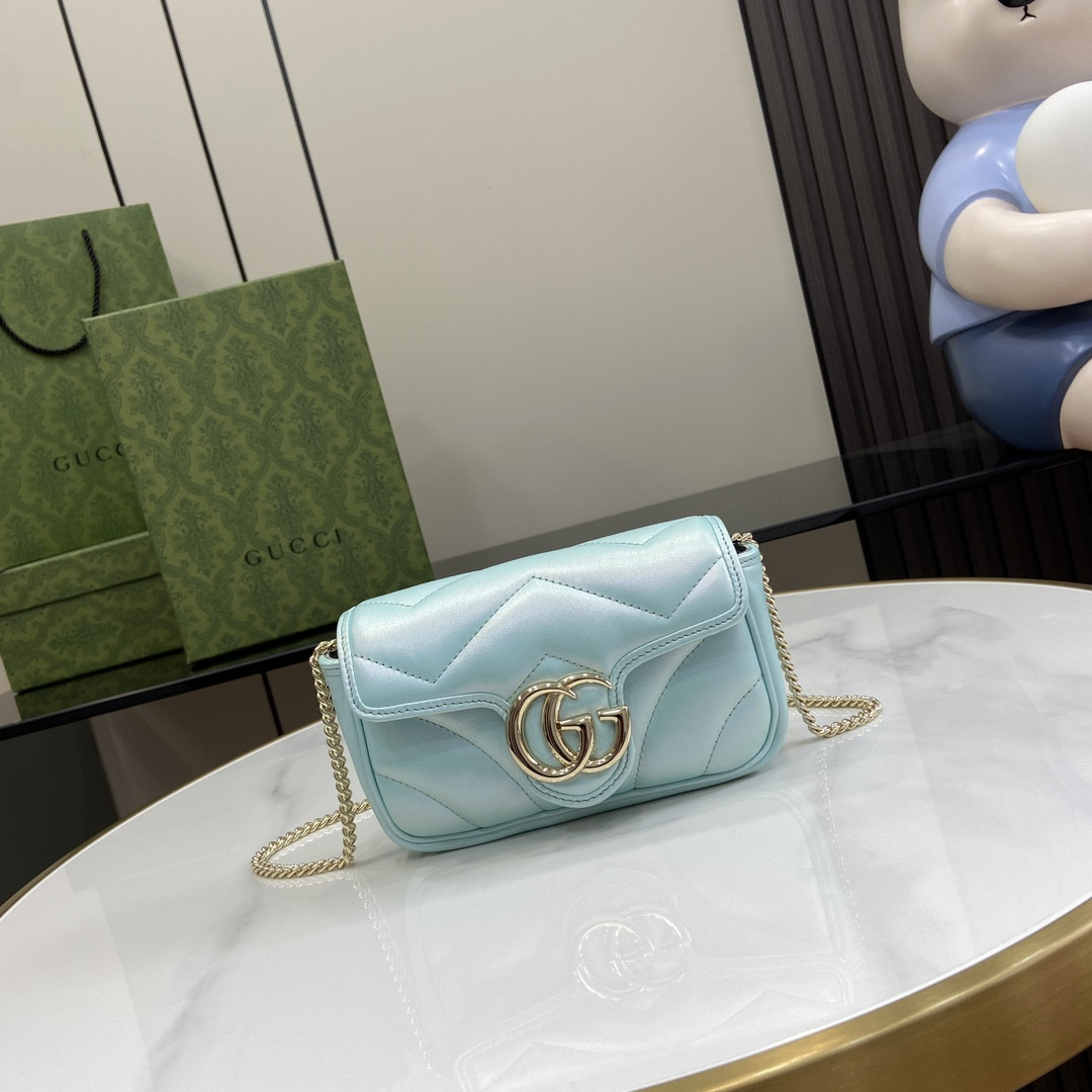 g*u*i gg marmont S*per mini bag