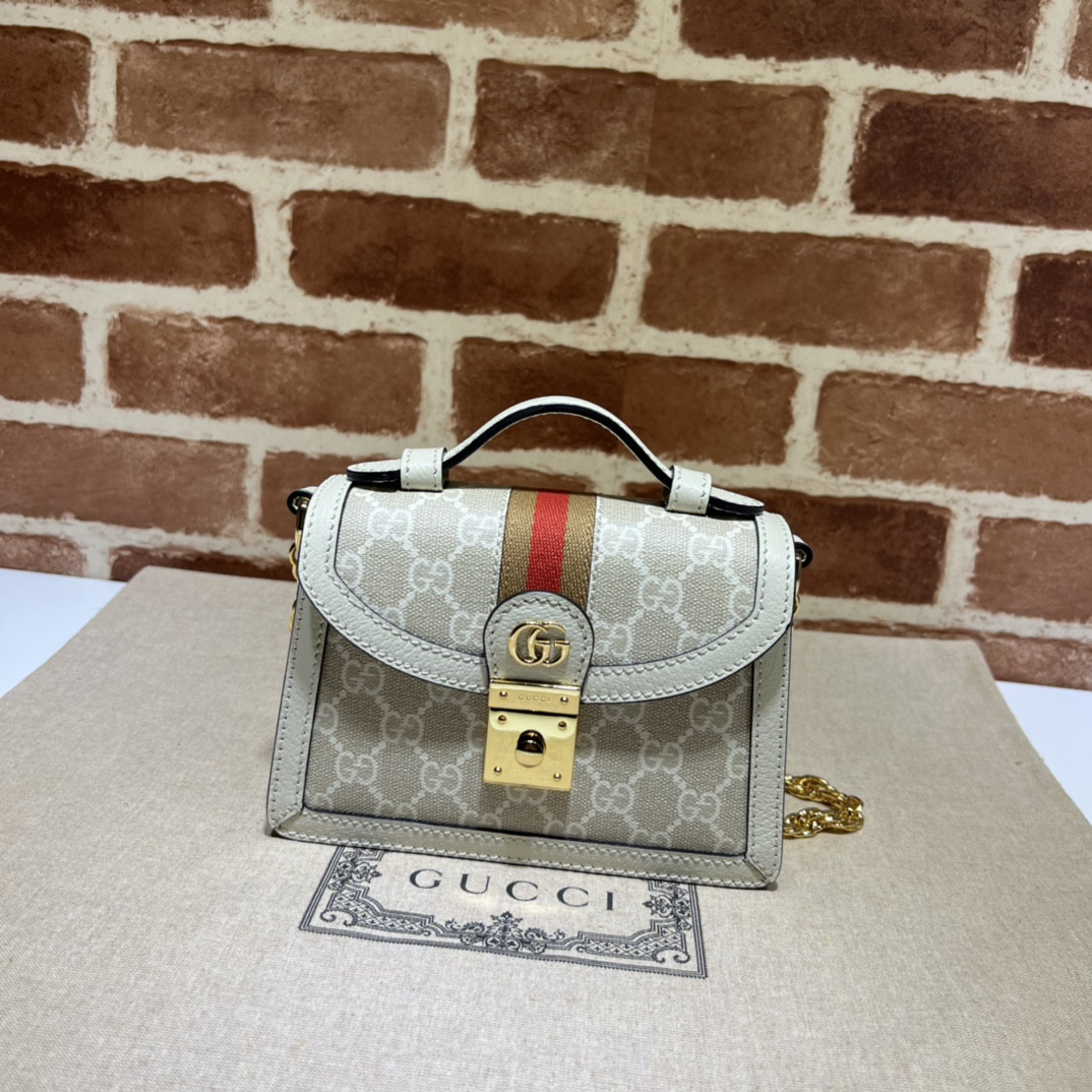 G*u*i gg matelassÉ small top handle bag