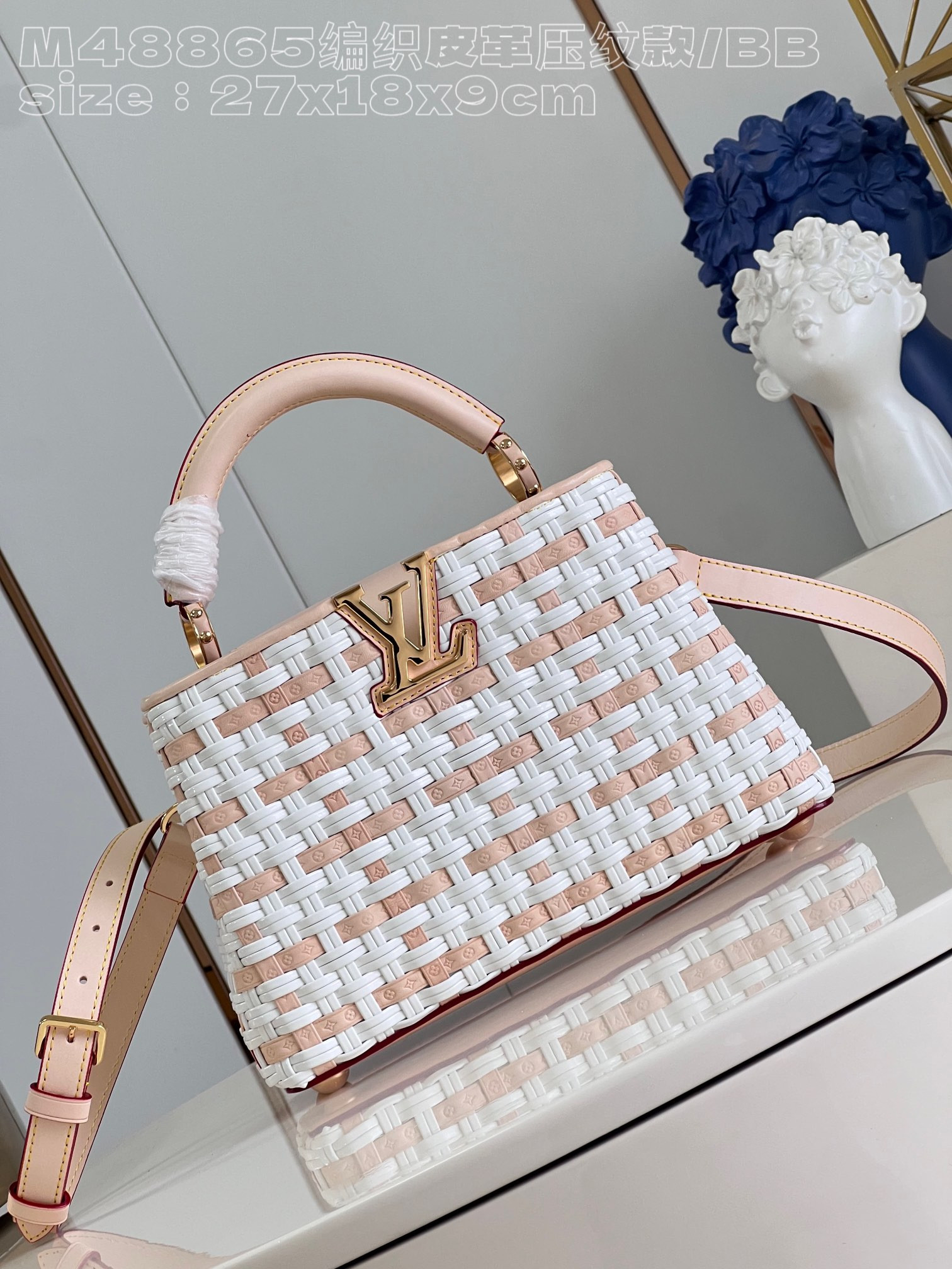 l0*is V*t0n capucines bb-27*18*9cm
